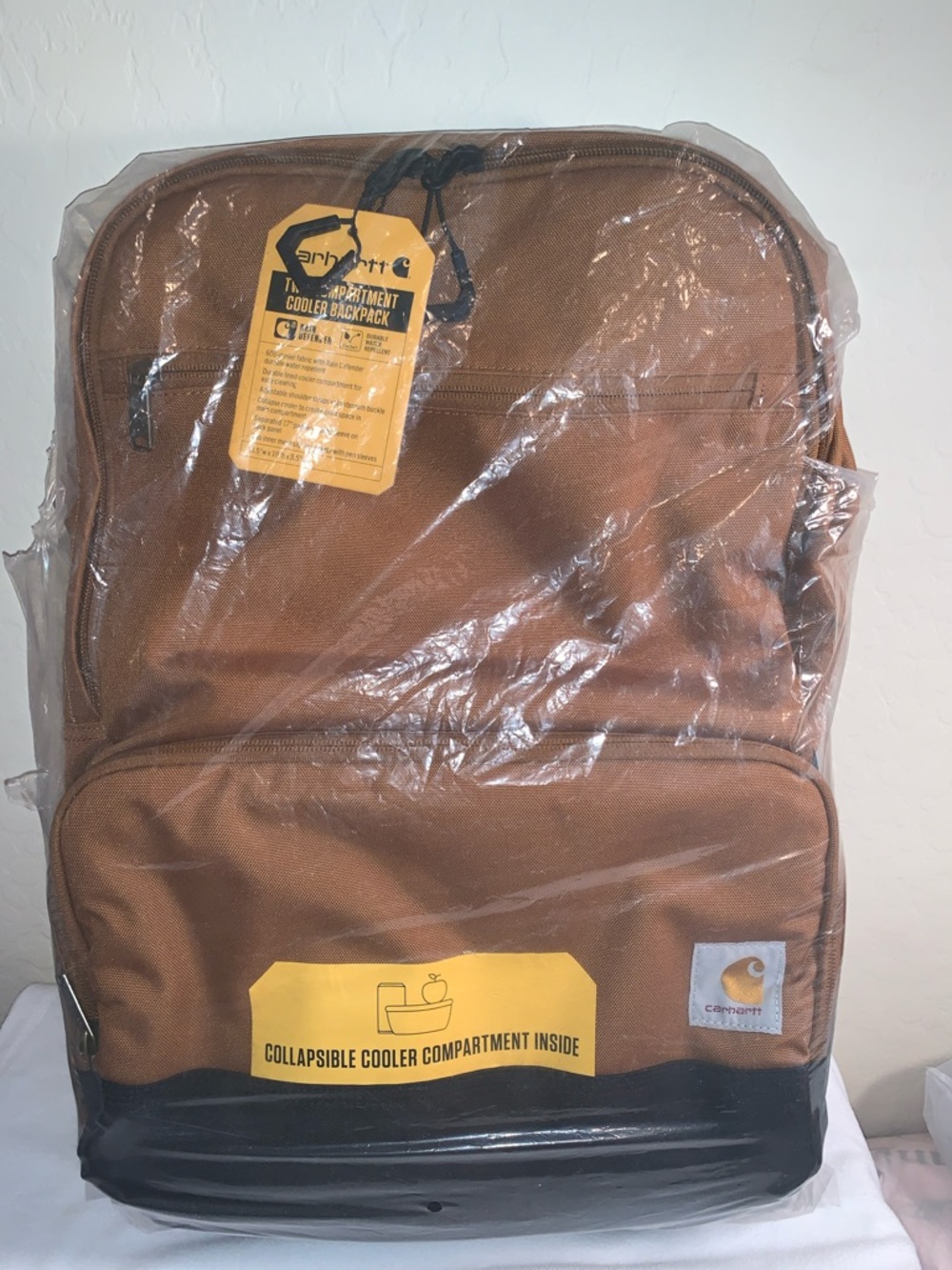 CARHARTT BRAND NEW WITH TAGS INSULATED TWO COMPARTMENT BACKPACK 🌟🌟HOST PIC🌟🌟 - Picture 13 of 13